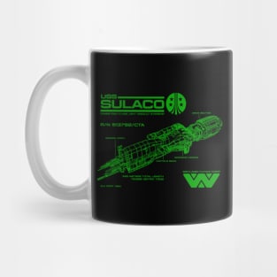 Sulaco Schematics GR Mug